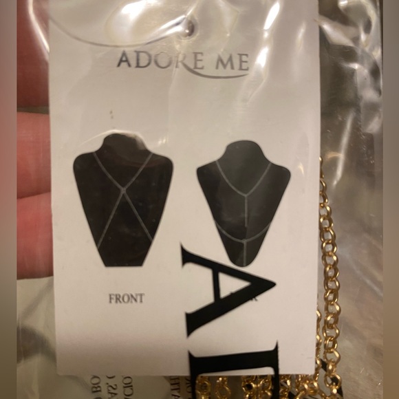 Adore Me gold body chain - Picture 3 of 5
